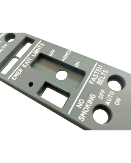 Boeing 737 FWD Overhead Exterior Lights Control Cockpit Panel – Realistic Flight Simulation