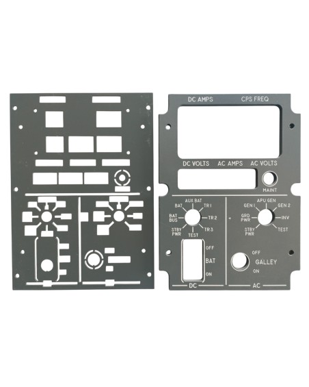 Boeing 737 FWD Overhead Electrical Display & Control Panel | Flight Sim Cockpits