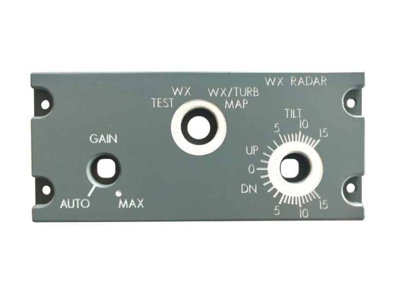 Pannello Weather Radar Pedestal per Boeing 737NG – Cockpit Realistico