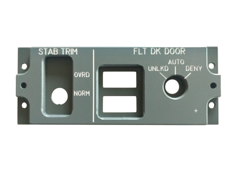 Pannello Home Cockpit Boeing 737NG Cabin Door Stab Trim – Simulazione di Volo Realistica