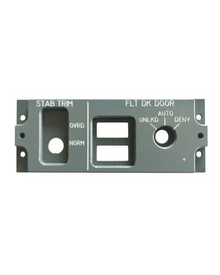 Pannello Home Cockpit Boeing 737NG Cabin Door Stab Trim – Simulazione di Volo Realistica