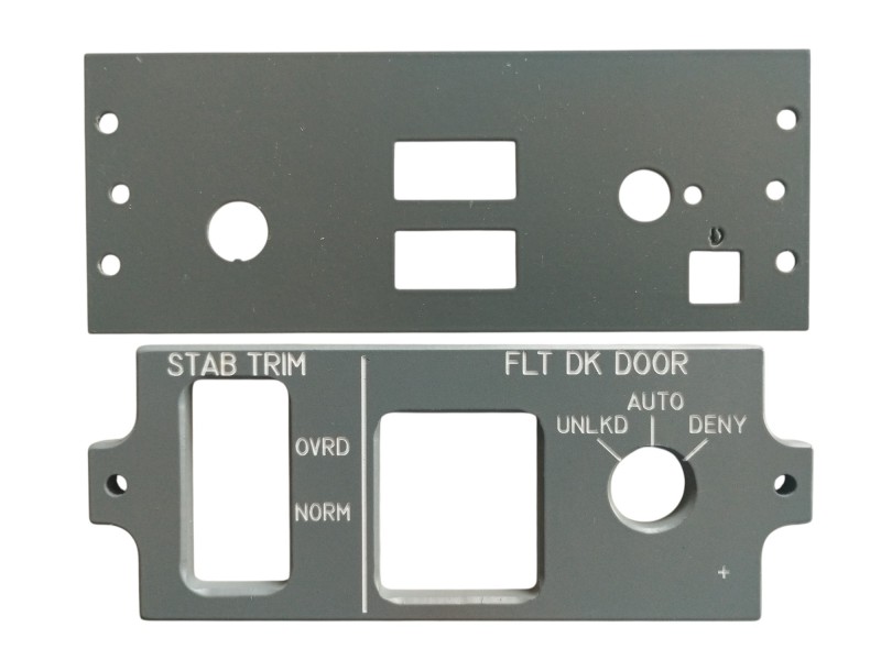 Boeing 737NG Cabin Door Stab Trim Home Cockpit Panel – Realistic Flight Simulation