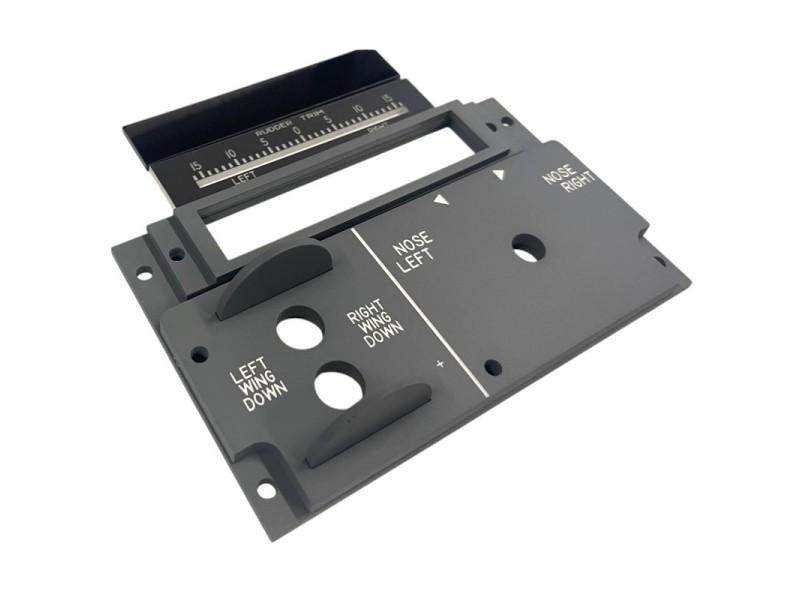 Boeing 737NG Ailerons and Rudder Trims Panel – Flight Simulator