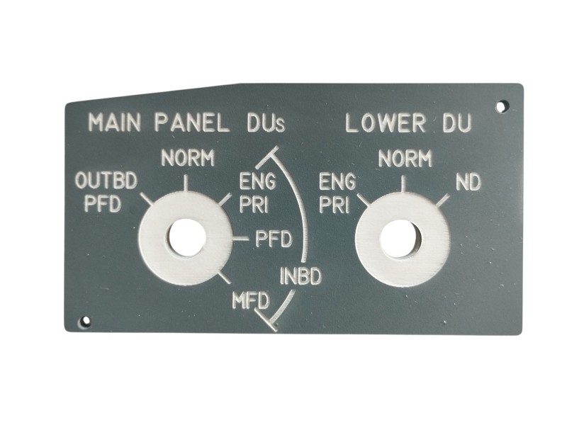 Boeing 737NG Copilot Display Selector Panel per Simulatori | Flight Sim Cockpits