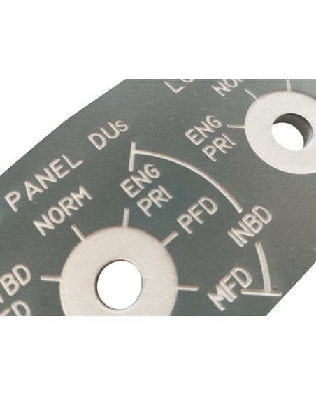 Boeing 737NG Copilot Display Selector Panel per Simulatori | Flight Sim Cockpits