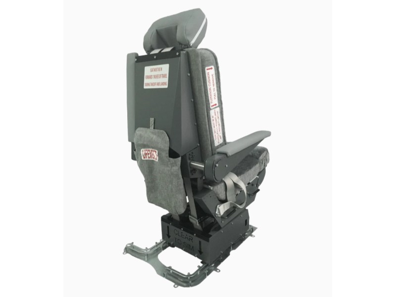 Boeing B737 Seat Pro Model with J-Rails | Flight Sim Cockpits