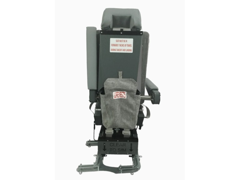 Boeing B737 Seat Pro Model with J-Rails | Flight Sim Cockpits