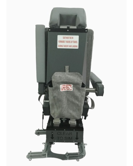 Sedile Pro Model Boeing B737 con J-Rails | Flight Sim Cockpits