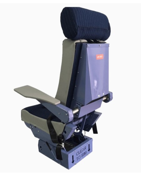 A320 Pilot Seat with J-Rail | Flight Sim Cockpits