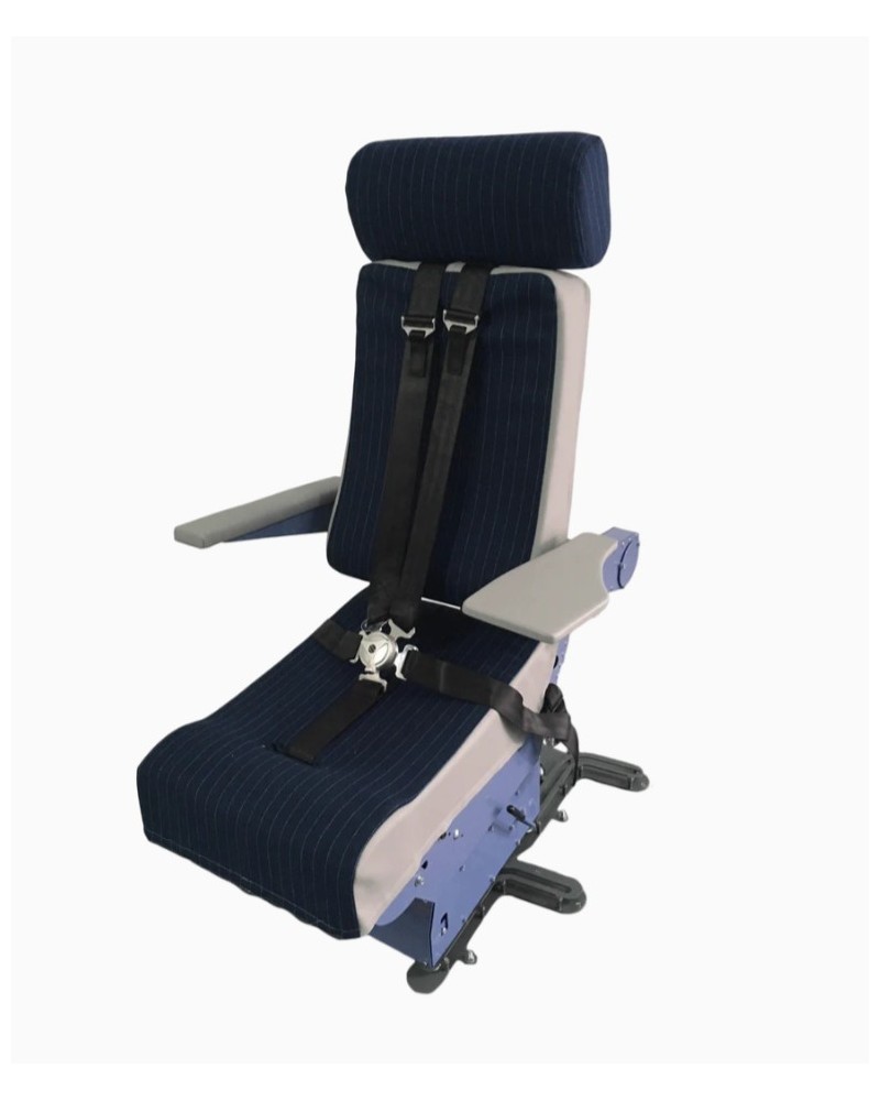 Sedile Pilota A320 con J-Rail | Flight Sim Cockpits