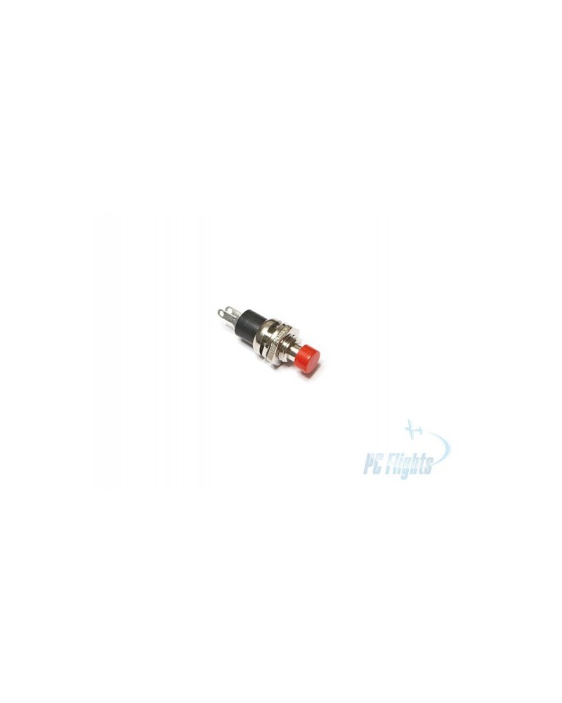 RED Round Push Button - Durable and Sleek Switch
