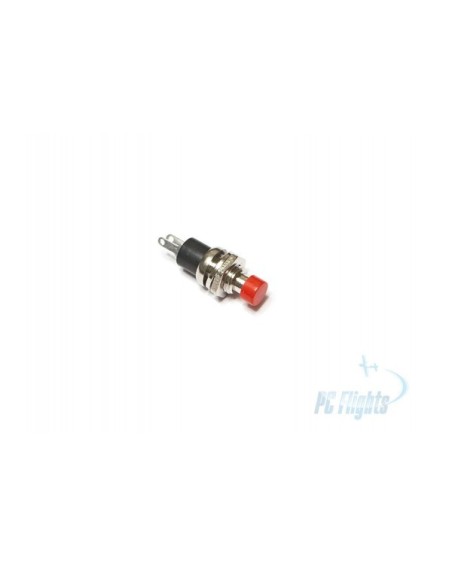 RED Round Push Button - Durable and Sleek Switch
