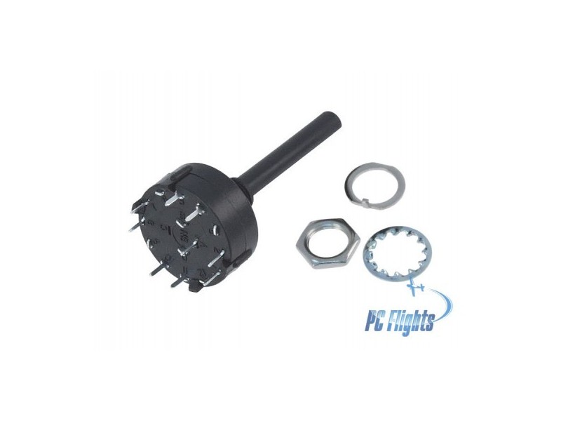 Interruttore Rotativo - 1 Polo 3 Posizioni - Interruttore di Controllo Versatile