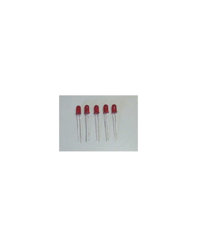 LED Rossi (Set di 10) - Luminoso ed Energetico