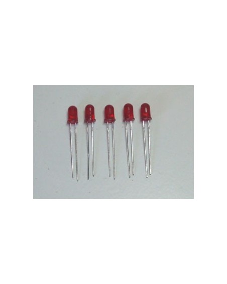 LED Rossi (Set di 10) - Luminoso ed Energetico