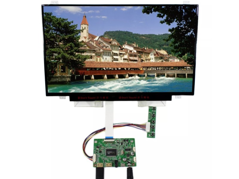 LCD HDMI + Driver Board EDP IPS 14" - High-Resolution Display