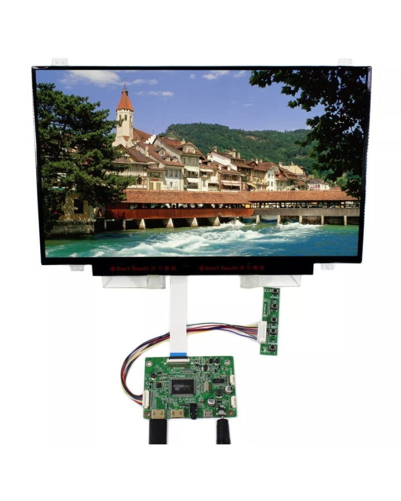 LCD HDMI + Driver Board EDP IPS 14" - Display ad Alta Risoluzione