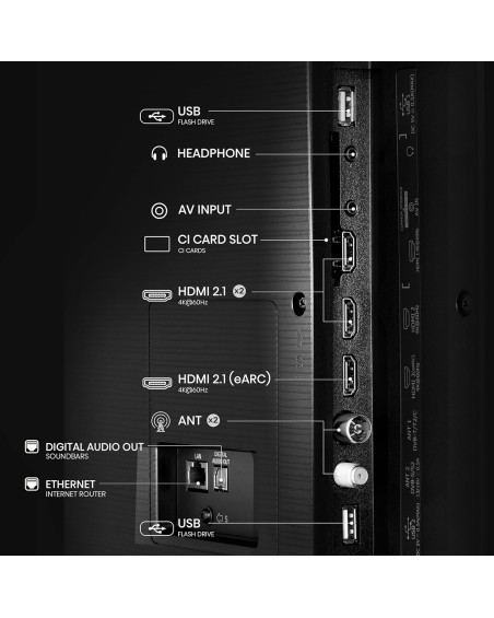 Hisense TV 65" 4K Ultra HD 65A6N - Premium 4K Experience