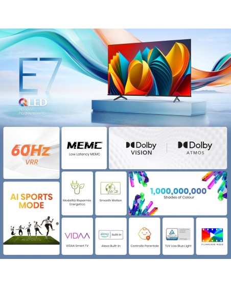 Hisense TV 65" 4K Ultra HD 65A6N - Premium 4K Experience