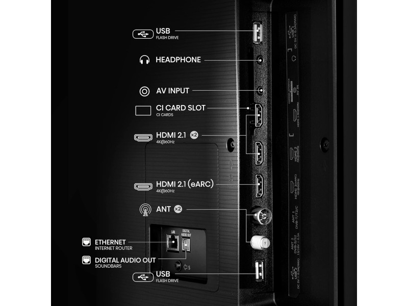 Hisense TV 100E7NQ PRO 100" QLED 4K 144Hz, VIDAA U7 - Ultimate Viewing Experience