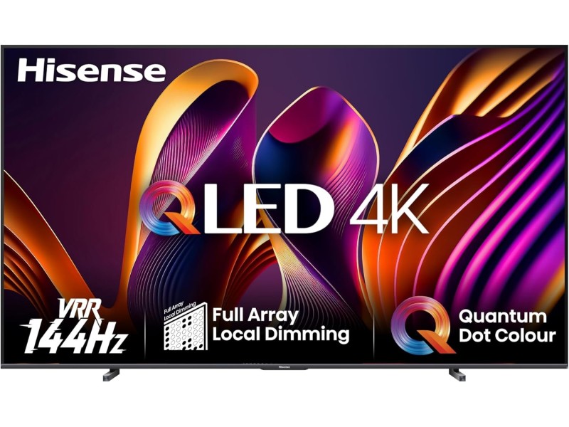 Hisense TV 100E7NQ PRO 100" QLED 4K 144Hz, VIDAA U7 - Ultimate Viewing Experience
