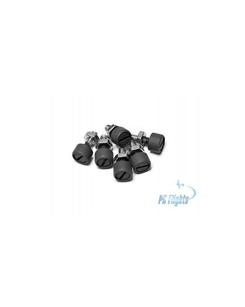 Set di Viti DZUS con Vite e Dado (Set di 6) - Viti di Qualità Alta