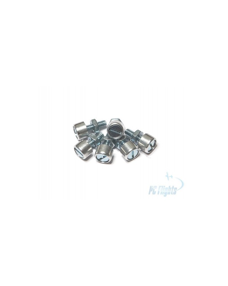 DZUS Fastener Set with Machine Screw and Nut (Set of 4) - High-Quality Fasteners
