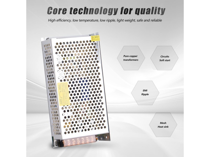 Switching Power Supply 5V 20A 100W DC - 100V/240V to DC-5V