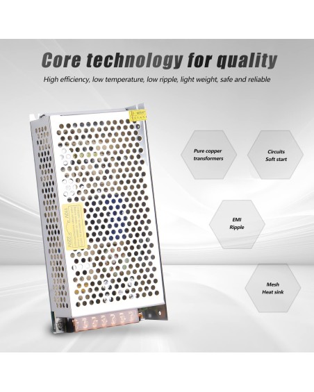 Switching Power Supply 24V 10A 240W DC - 100V/240V to DC-24V