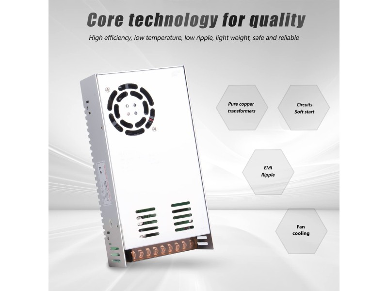 Switching Power Supply 24V 20A 480W DC - 100V/240V to DC-24V