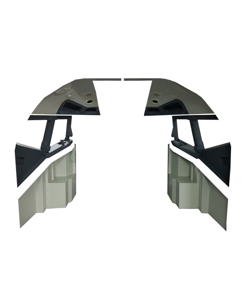 Interno Paratia Laterale Cockpit CPT Lato B737 - FlightSimCockpits