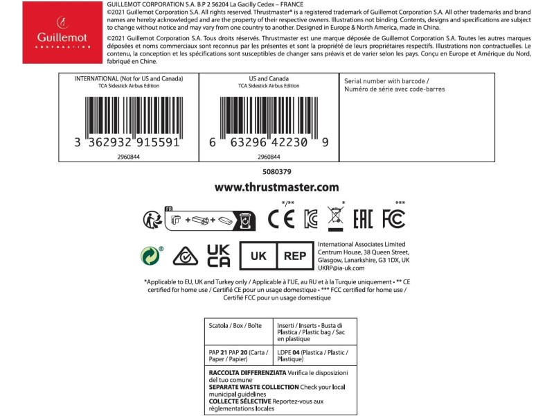 Thrustmaster TCA Sidestick Airbus Edition | Flight Sim Cockpits
