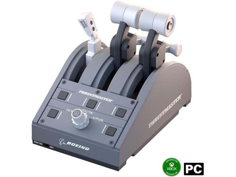 Thrustmaster TCA Quadrant Boeing Edition | Flight Sim Cockpits