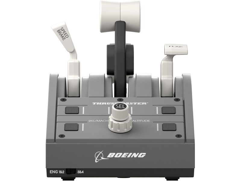 Thrustmaster TCA Quadrant Boeing Edition | Flight Sim Cockpits