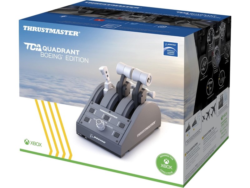 Thrustmaster TCA Quadrant Boeing Edition | Flight Sim Cockpits
