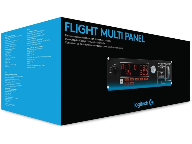 Logitech G Saitek Pro Flight Controller Pilota Automatico | Flight Sim Cockpits