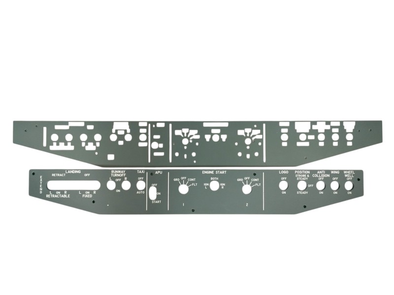 Boeing 737 FWD Overhead Exterior Lights Control Cockpit Panel | Flight Sim Cockpits