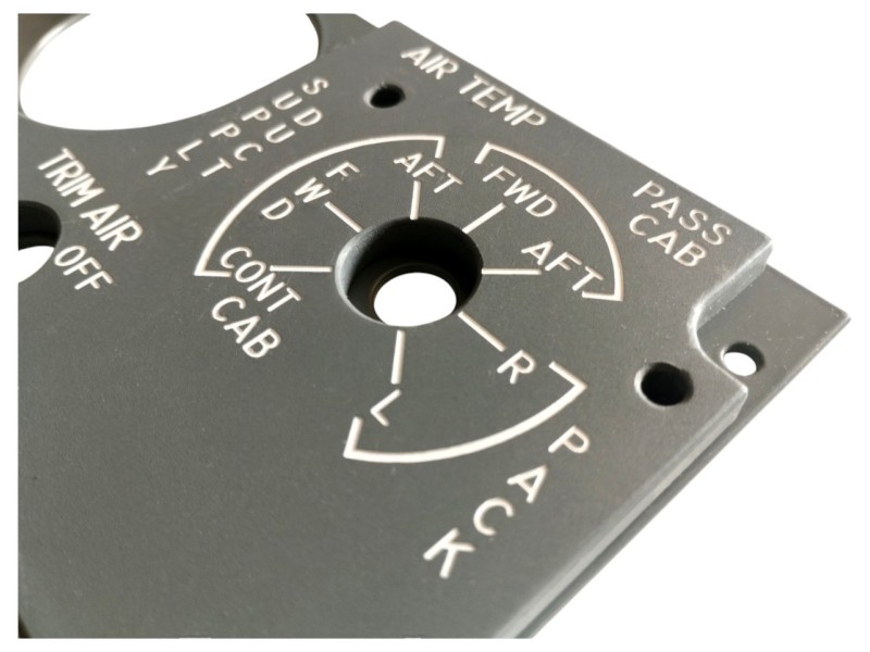 Boeing 737NG FWD Overhead Temperature Control Panel – Realistic Flight Sim Cockpit