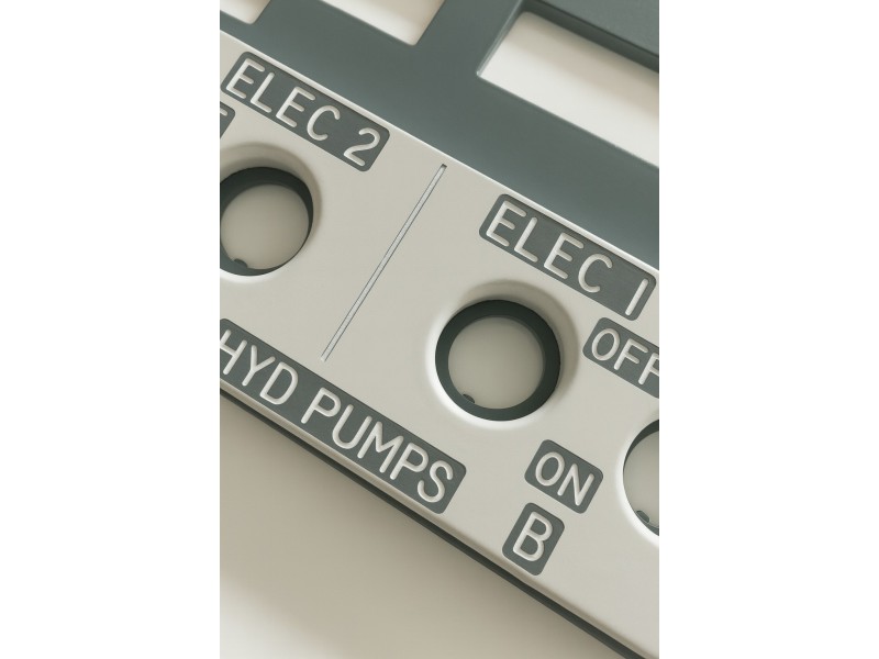 Boeing 737 NG FWD Overhead Hydraulic Control Panel | Flight Sim Cockpits